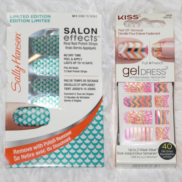 DIY Nail Strips Polish Decals Appliques Bundle #1 - Picture 5 of 5